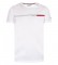 Tommy Hilfiger T-shirt Two Tone Chest Stripe bianca