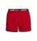 Tommy Hilfiger Cotton Woven Boxer red