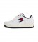 Tommy Hilfiger Basket Cupsole Logo white leather sneakers