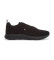 Acheter Tommy Hilfiger Baskets noires tricotées Signature
