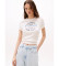 Comprar Tommy Jeans T-shirt canelada com logótipo New York branco