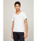 Køb Tommy Jeans Hvid T-shirt med V-hals