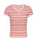 Köp Tommy Jeans TJW SLIM BUTTON RIB C-NECK SS röd
