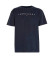 Tommy Jeans T-shirt Reg Linear Logo azul-marinho