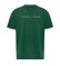 Tommy Jeans Reg Linear Logo T-shirt vert