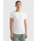 Tommy Jeans TJM T-shirt Slim Jaspe C Pescoço branco
