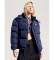 Tommy Jeans Alaska quilted jacket with navy hood
