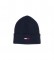 Tommy Jeans Stretch knit cap with navy embroidered logo