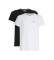 Tommy Jeans Pack 2 Slim T-Shirts Blanc, Noir
