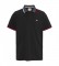 Tommy Jeans Polo Reg Flag negro
