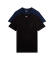 K�b Tommy Jeans Sæt med 2 ekstra tynde strikkede T-shirts navy, sort