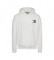 Köp Tommy Jeans Sweatshirt med huva, dragsko och vit logotyp