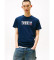 Kaufen Tommy Jeans T-Shirt mit Rundhalsausschnitt und marineblauem Logo