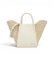 Comprare TOUS Borsa tote Tulip in rafia color beige