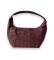 Comprar Twinset Bolsa hobo de camurça e couro bordô