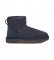UGG Leather ankle boots W Classic Mini II blue