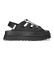 Comprar UGG Sandálias de Couro GoldenGlow Toggle preto