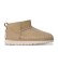 Comprar UGG Botines de Piel Classic Ultra Mini Biarritz beige