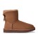 Comprar UGG Botines de PIel Mini Bailey Bow II marrón