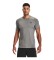 Under Armour HeatGear® Armour Fitted Short Sleeve T-Shirt Grey