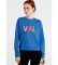 Victorio & Lucchino, V&L Logo Crossword Colors sweatshirt blue