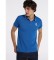 Victorio & Lucchino, V&L Camisa pólo de manga curta 131679 Azul