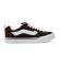Acheter Vans Baskets Knu Skool en cuir marron