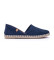 Comprar Verbenas Carmen alpargatas em pele azul