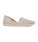 Buy Verbenas Carmen pearl split leather espadrilles