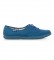 Victoria Zapatillas de lona azul