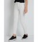 Victorio & Lucchino, V&L Pantalon Medium Box - Taille haute Skinny blanc