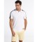 Victorio & Lucchino, V&L Tape Short Sleeve Polo Shirt - Sport Line White