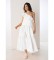 Comprar Victorio & Lucchino, V&L Vestido midi branco sem ombros
