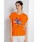 Victorio & Lucchino, V&L T-shirt orange Ã  manches courtes