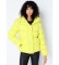 Nakup Victorio & Lucchino, V&L Rumeni prešiti puffer plašč