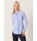 Victorio & Lucchino, V&L Camisa de manga comprida com estrutura fil a fil azul