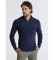 Buy Victorio & Lucchino, V&L Perkins navy zip neck jumper