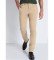 Victorio & Lucchino, V&L Peach satin chino trousers medium waist Slim - Medium waist beige