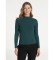 Comprare Victorio & Lucchino, V&L Maglia verde a coste con maniche raglan