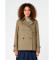 Acheter Weekend Max Mara Wkdbiglia gabardine marron vert