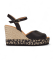 Acheter Wonders Espadrilles en cuir Dalia 11 noir