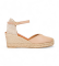 Acheter Wonders Espadrilles en cuir beige Sinai 85