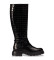 Kaufen Wonders Schwarze Stiefel mit Crackle-Effekt
