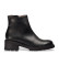 Comprare Wonders Stivaletti Club 03 in pelle nera