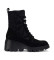 Comprar Wonders Botines de Piel Silver negro