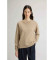 Comprar Woolrich Jersey de cuello redondo en mezcla beige