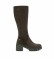 Xti Boots 140579 green -Height: 6cm