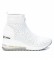 Xti Ankle boots 042948 white -Height 7 cm