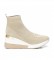 Xti Ankle boots 044514 beige -Height cua: 7cm