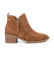 Comprar Xti Botins em pele 143961 castanho